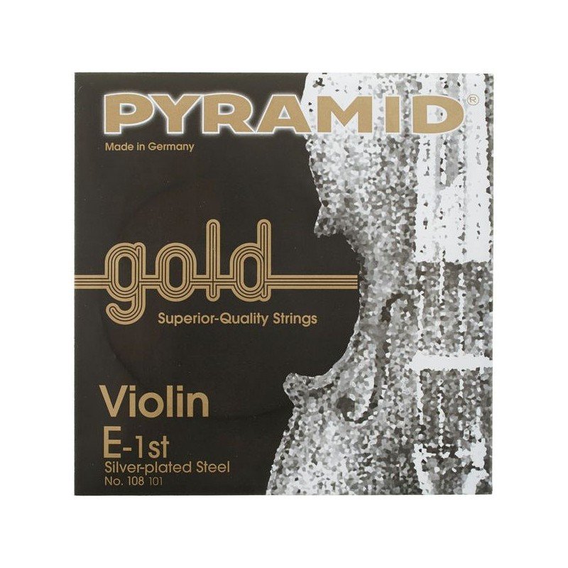 Pyramid Violin Strings Gold