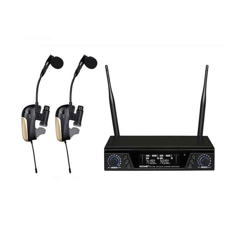 Wireless Microphone 2 Units Acemic