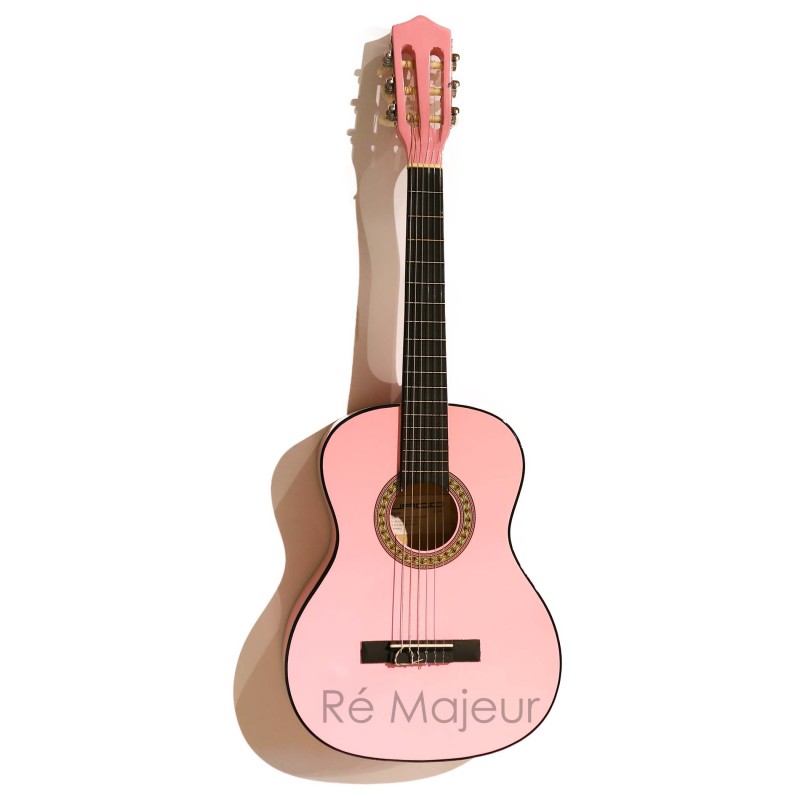 Jago Classic Guitar Pink 2/4