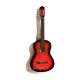 Jago Classic Guitar Red 4/4